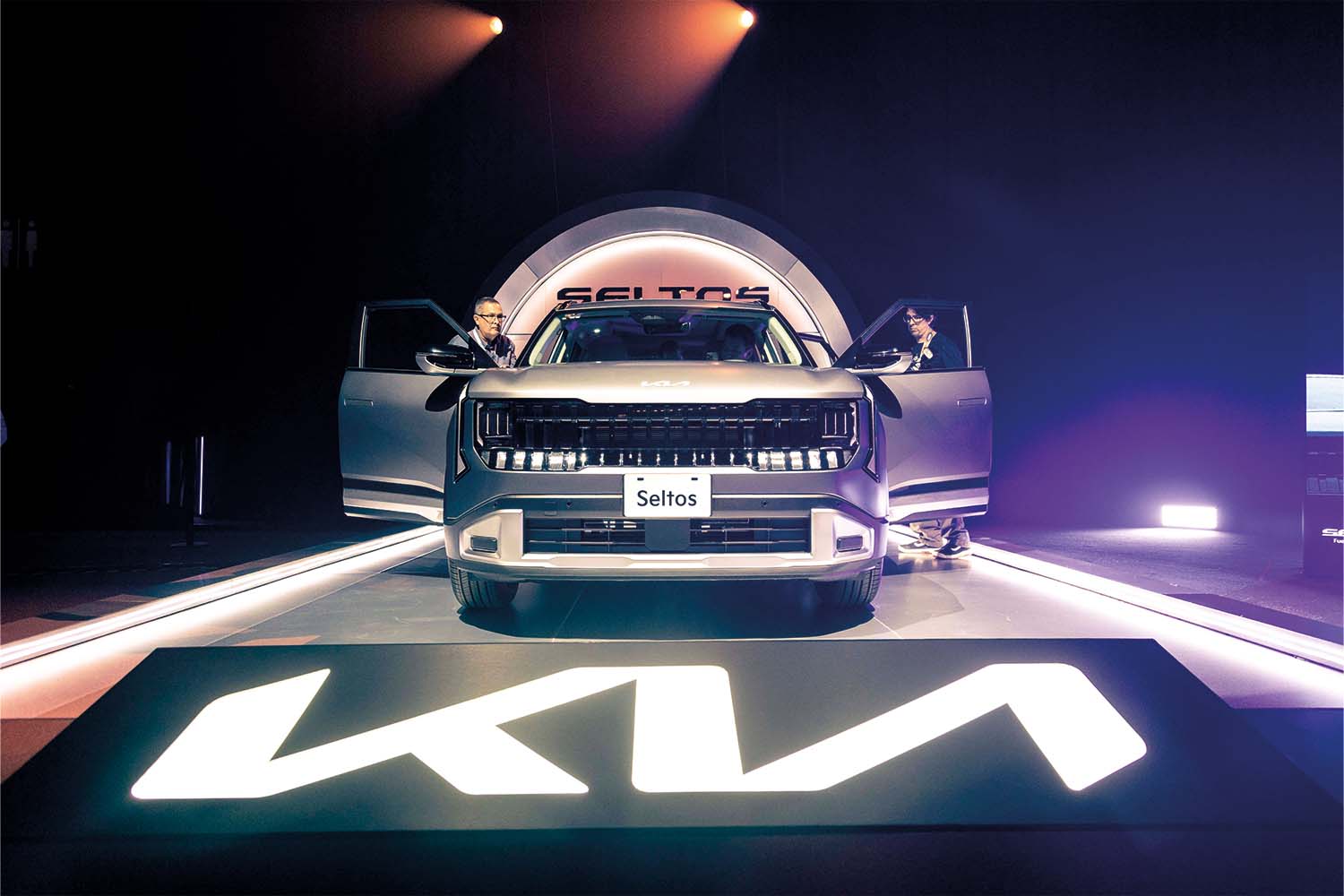 Kia Seltos 2027 en exhibición